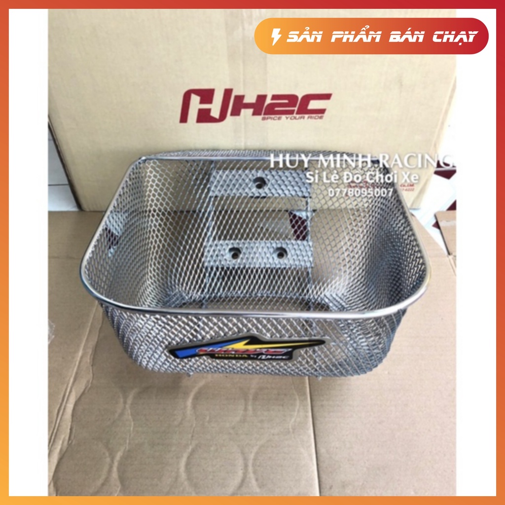 Rổ wave 100 hàng si ken dạng lưới kẽm Tem chữ wave H2C