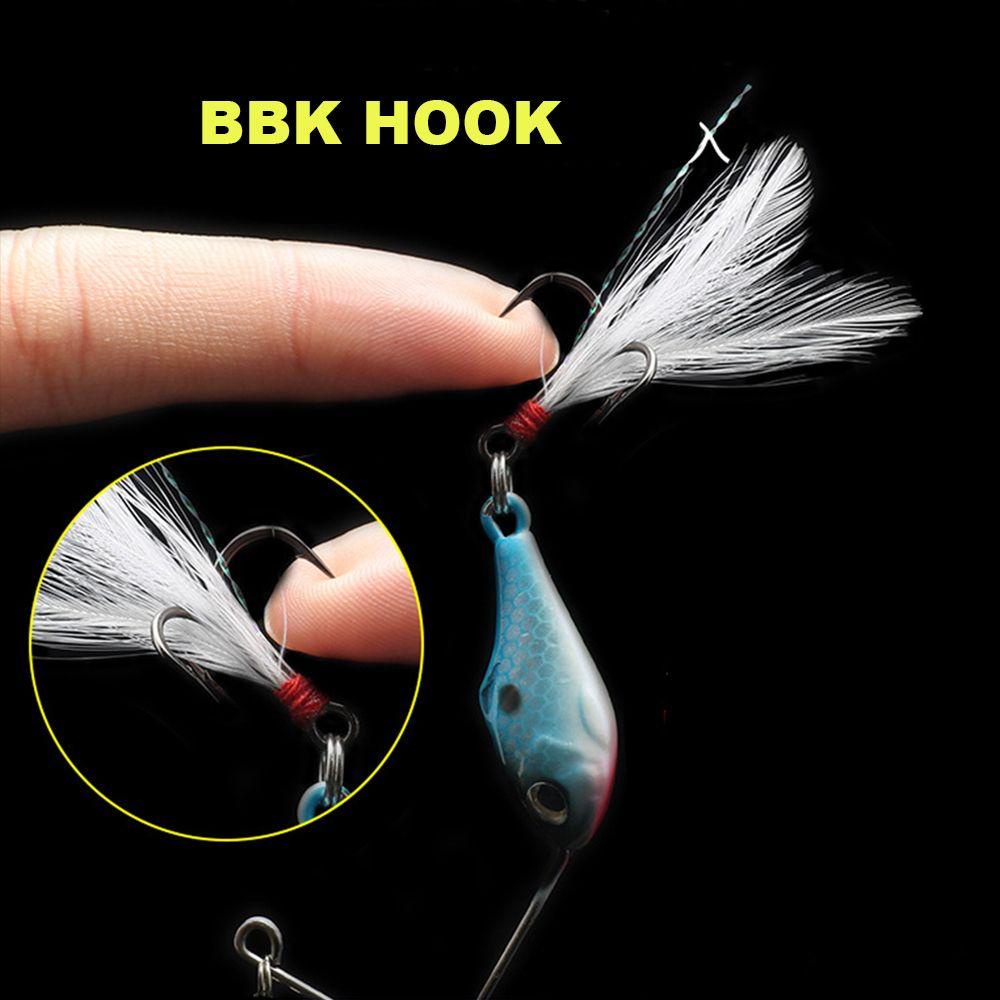 Mồi Câu Cá Giả Bằng Kim Loại Có Rung Xoay Được Tiện Dụng