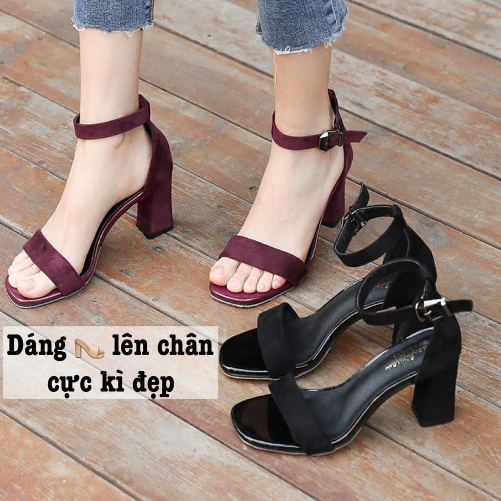 Sandal 2 màu cho nữ 0401SD