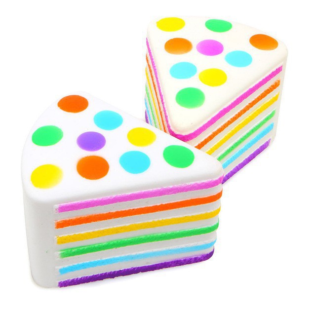 Squishy Dẻo Hình Bánh Kem Bằng Pu Dễ Thương squishy Ubds