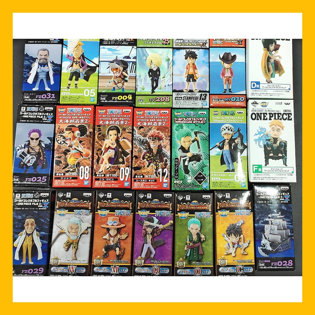 figure One Piece WCF hàng chính hãng Banpresto mô hình nhân vật fullbox