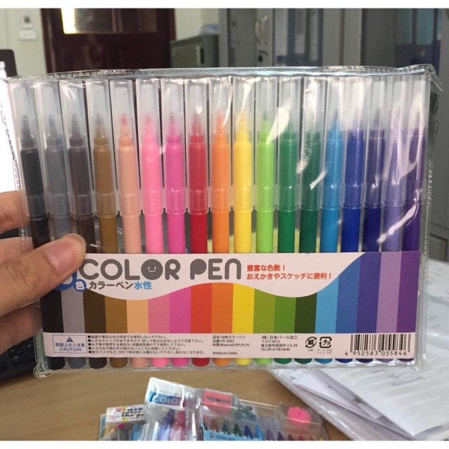 Bút dạ tô vẽ 18 Color pen