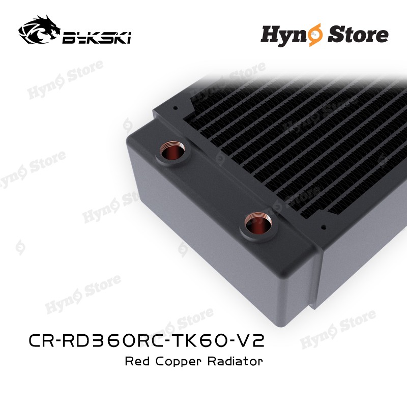 Rad đồng tản nhiệt nước 360 chất lượng cao Bykski dày 60mm CR-RD360RC-TK60-V2 – Hyno Store