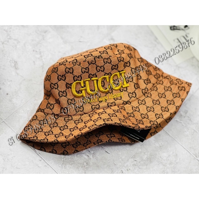 MŨ BO BUCKET IN gg THÊU GX NỔI NAM NỮ FROM CHUẨN SIÊU ĐẸP NAWNG ĐỘNG - NÓN TAI BÈO NAM NỮ