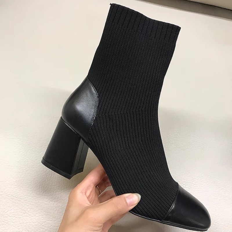 Trả sỉ boot len chun (ảnh thật hàng về) | BigBuy360 - bigbuy360.vn