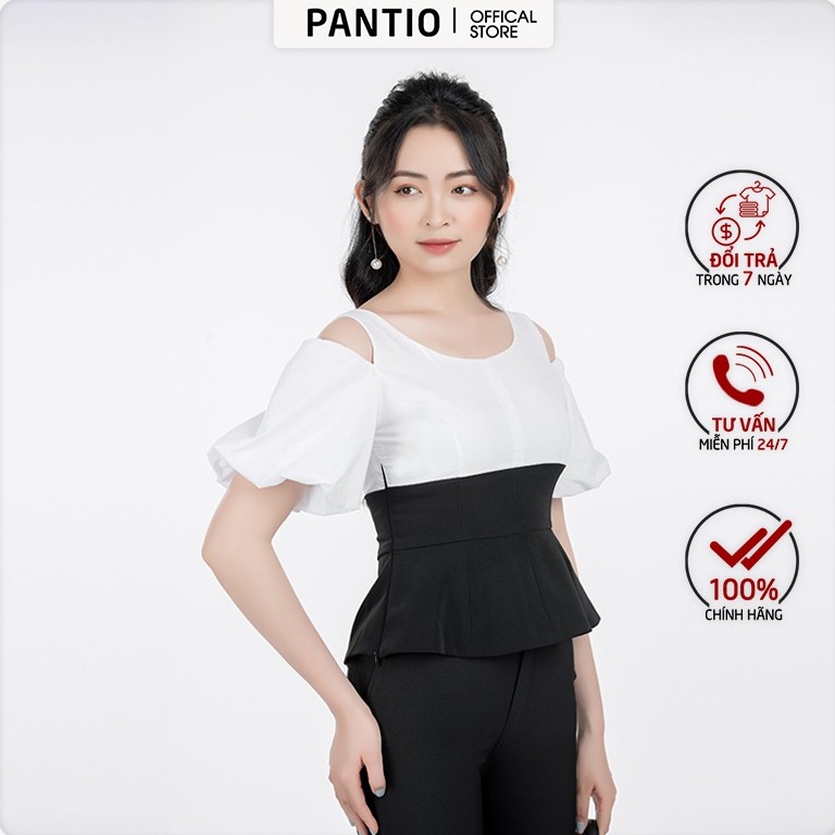 Áo sơ mi nữ tay bồng cách điệu FAK31094 - PANTIO