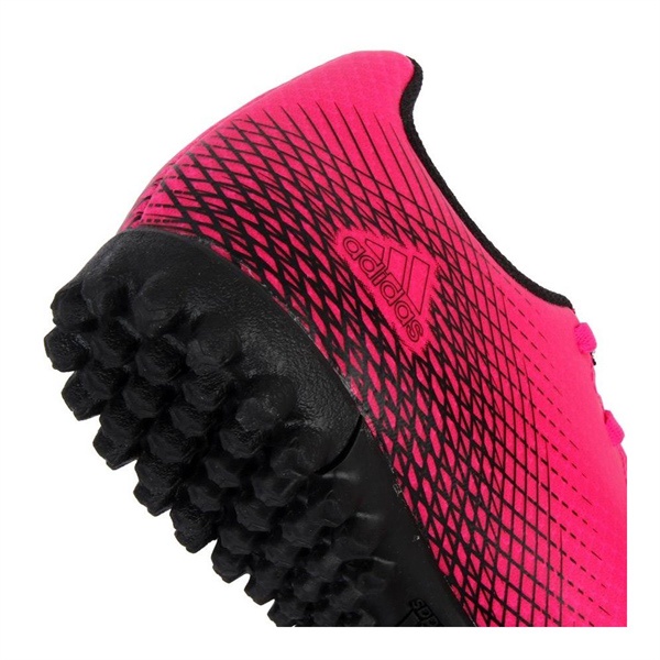 Giày Bóng Đá Chính Hãng Adidas FW6916 X Ghosted TF - Màu Hồng Cánh Sen - Chống Nước , Chống Bẩn 100%