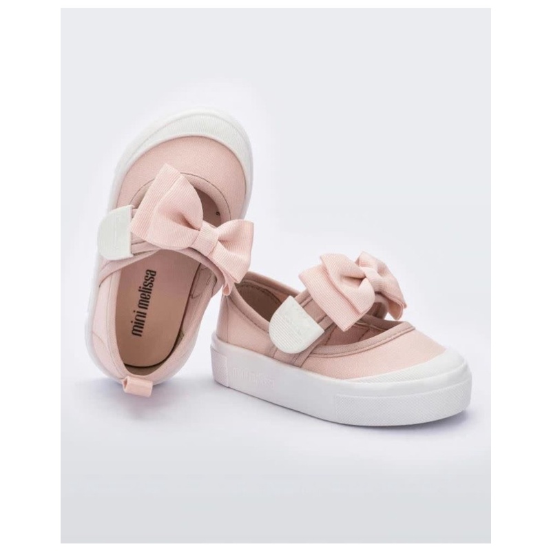 Giày nhựa thơm Melissa Basic BB màu Trắng/Hồng