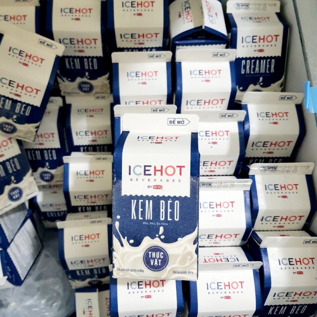 Kem béo thực vật Rich’s-hộp lùn 454g