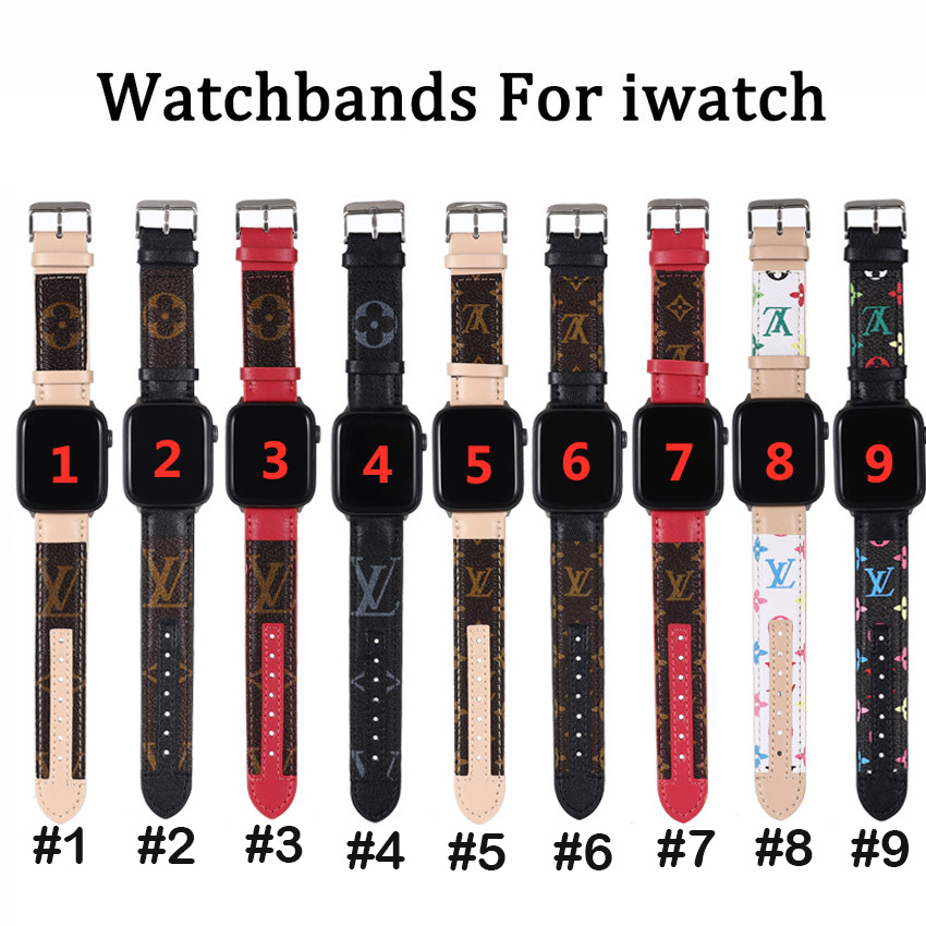 Dây Đeo Bằng Da Thật Cao Cấp Cho Đồng Hồ Apple Watch 40mm 44mm 38mm 42mm For Iwatch Series 6 SE 5 4 3 2 1