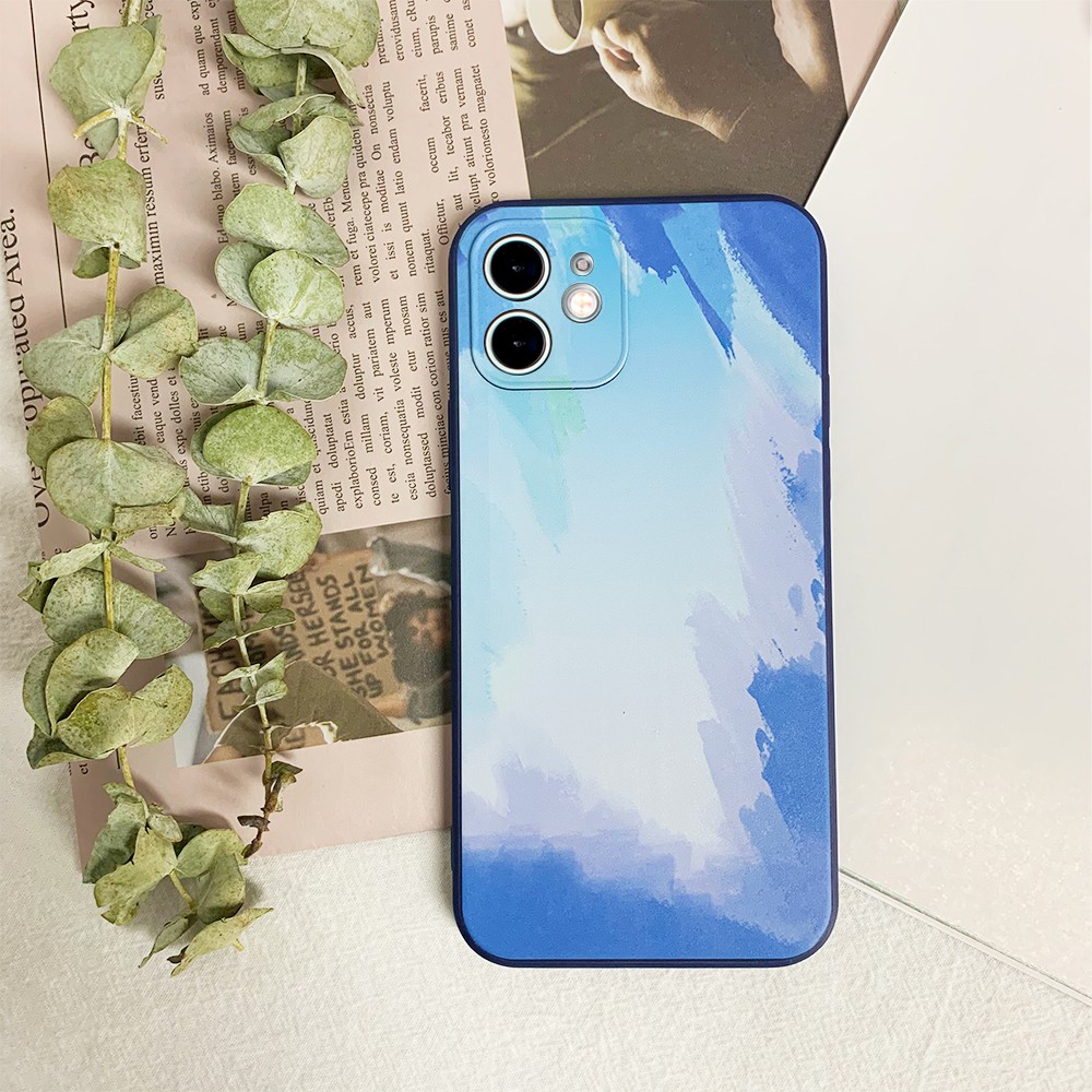 Ốp lưng JURSUE mềm hình cặp đôi dễ thương đẹp cho iPhone 13 12 11 Pro Max SE 2020 X XR XS ip 8 7 6 6S Plus kute Y260
