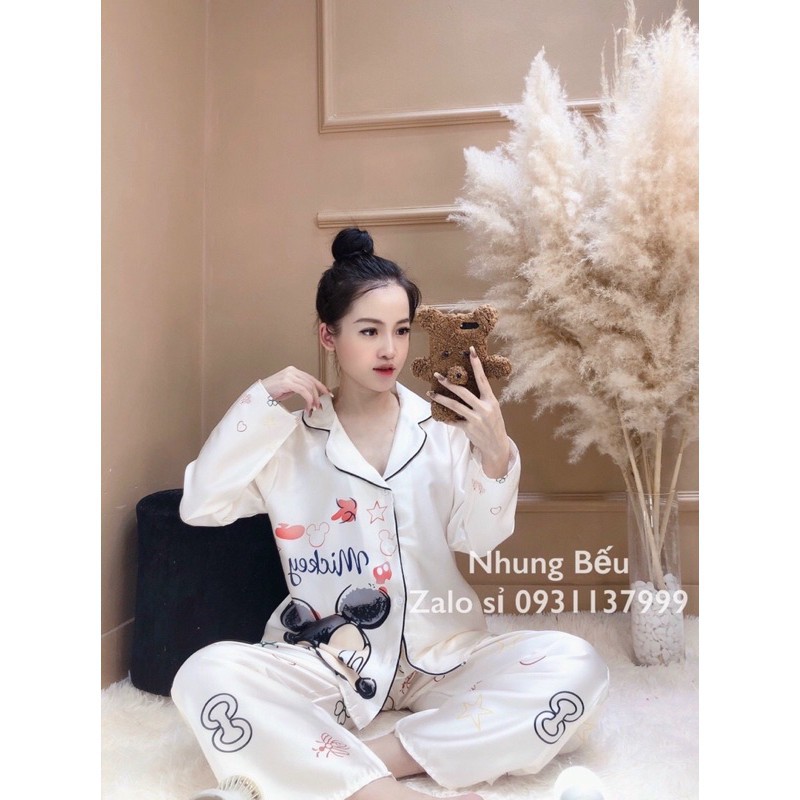 50 MẪU PIJAMA TAY DÀI HOT THƯƠNG HIỆU CAO CẤP *