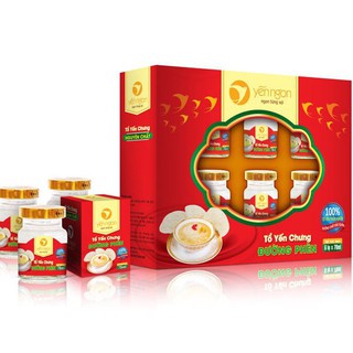 Xách Yến Ngon 6 hũ chưng đường phèn