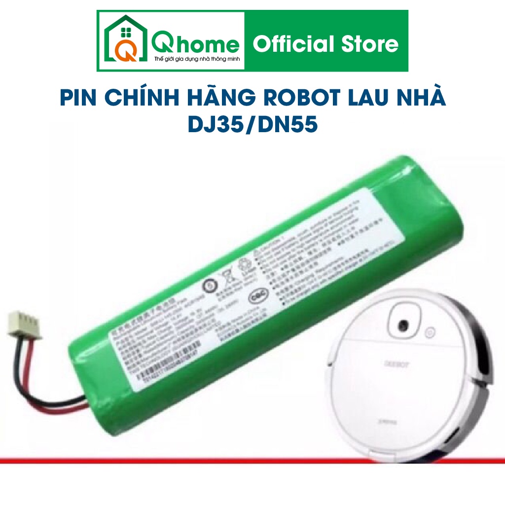PIN CHÍNH HÃNG ROBOT LAU NHÀ DJ35/DN55