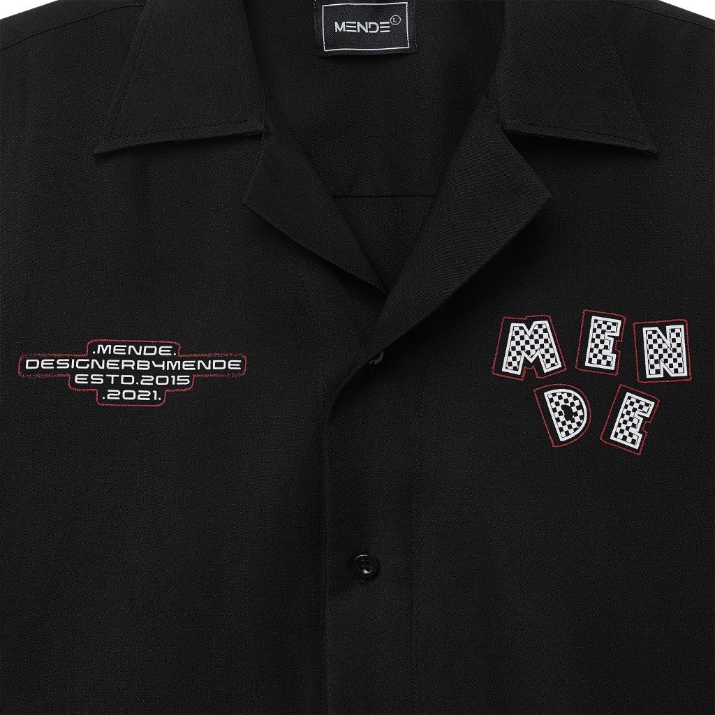 MENDE - Chessboard Shirt - áo sơ mi tay ngắn MENDE chính hãng