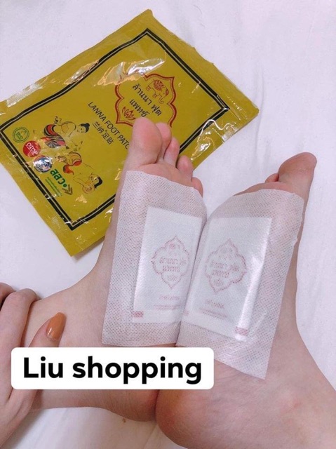 Miếng dán thải độc chân Lanna Thái Lan | BigBuy360 - bigbuy360.vn