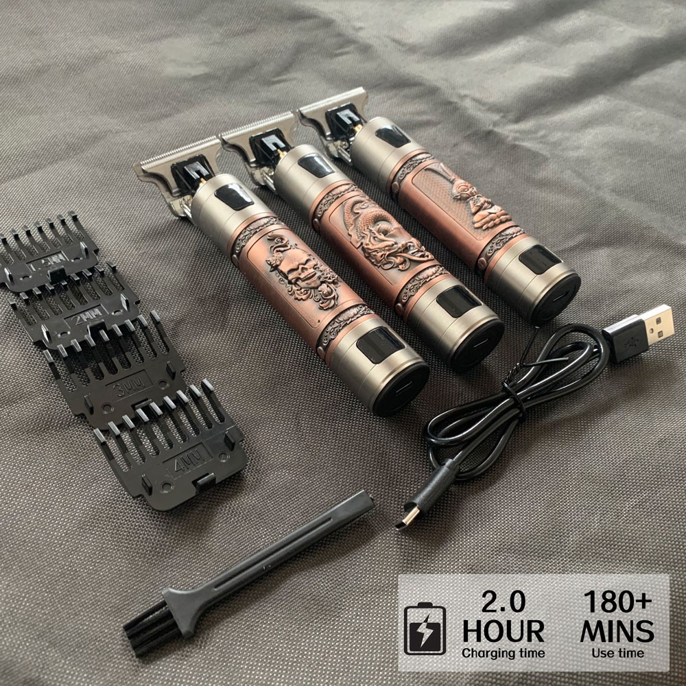 Máy cạo râu Hớt Tóc/Cạo Râu 2021 Mới Với Màn Hình LCD Chuyên Dụng Cho Salon