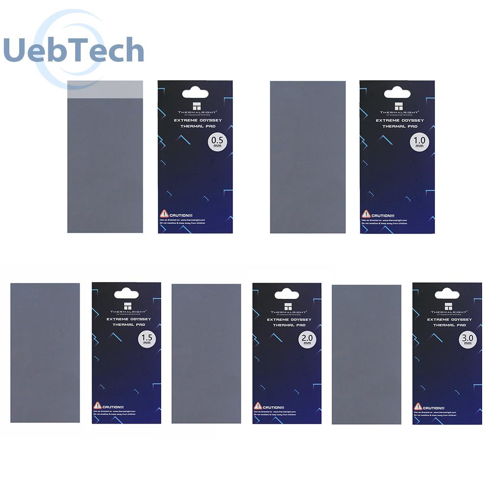 Uebtech Thermal Pad 12.8 W/mk Silicone Thermal Pads 85x45mm for GPU CPU Heatsink