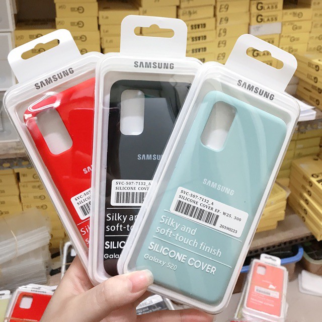 Ốp lưng Silicon Cover SAMSUNG GALAXY S20 / Galaxy S20 Plus chống bám bẩn, chống bán vân tay