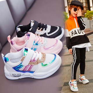 Giày thể thao đính sequin lấp lánh xinh xắn dành cho các bé