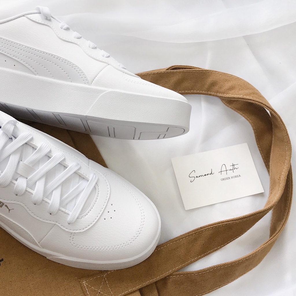 [AUTHENTIC 100%] GIÀY THỂ THAO PUMA SKYE CLEAN TRẮNG CHÍNH HÃNG SALE