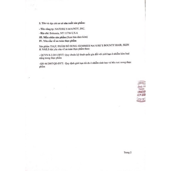 [ TÁCH LẺ ]  Kẹo dẽo giúp mọc tóc 230v SALE 50% !!