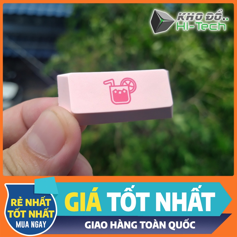 Nút keycap MACAROON lẻ 💖 𝘍𝘳𝘦𝘦𝘴𝘩𝘪𝘱 💖 màu dễ thương  cho bàn phím cơ - Cherry profile, nhựa PBT dye-sub dày dặn