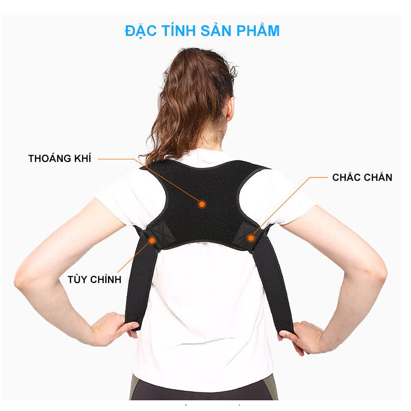ĐAI CHỐNG GÙ LƯNG, ĐIỀU CHỈNH CỘT SỐNG AOLIKES
