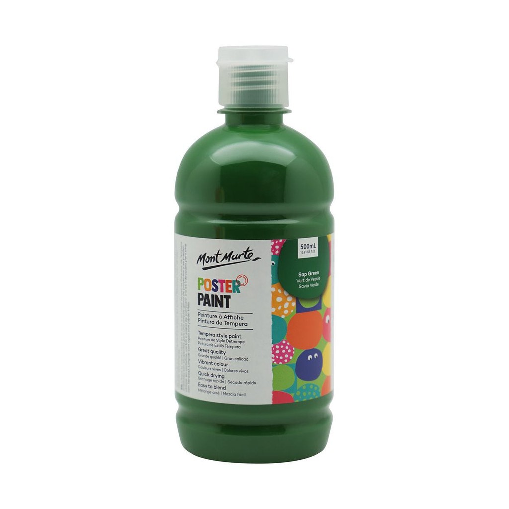 Màu Nước Poster Paint Mont Marte 500ml - Sap Green - MPST0017