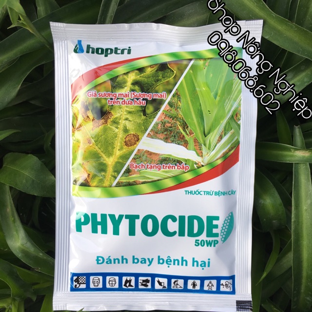 PHYTOCIDE 50WP thuốc trừ nấm bệnh gây hại trên cây trồng.