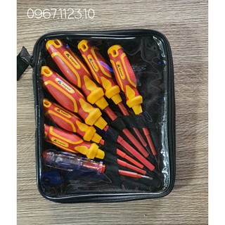 [RẺ NHẤT SHOPEE] Bộ tua vít cách điện Kapusi 7 món - JAPAN NHẬT BẢN