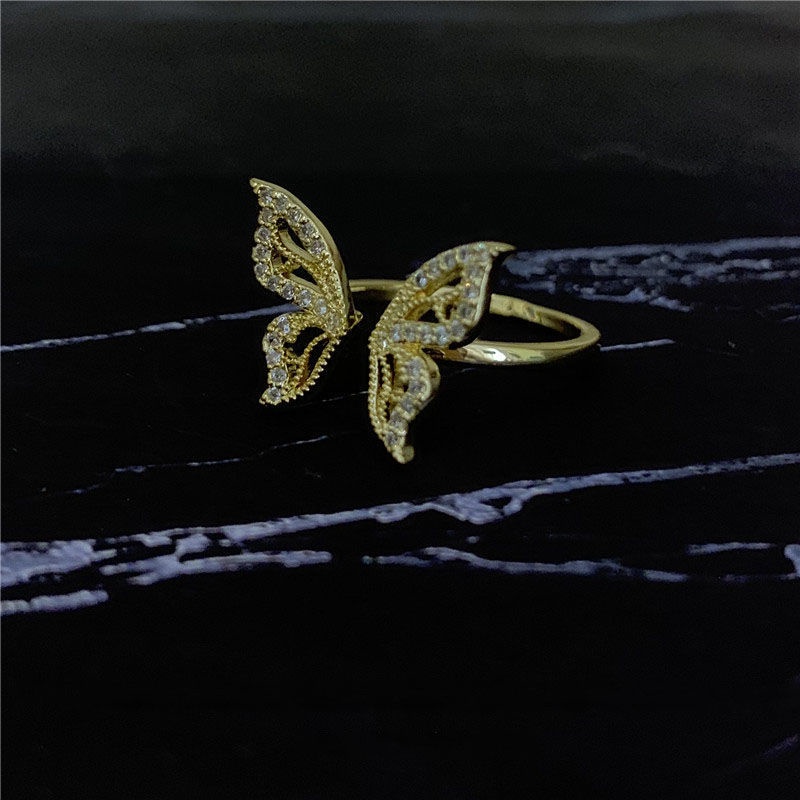 Nhẫn Đeo Tay Hình Bướm Thời Trang Dành Cho Nữ