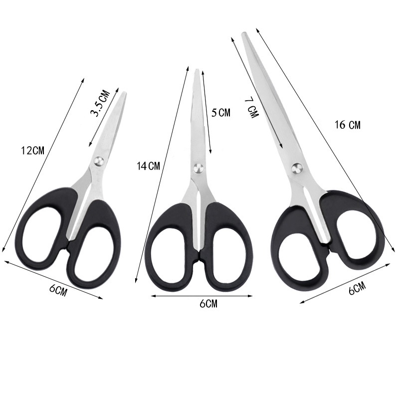 Kéo Cắt Giấy Văn Phòng 12 / 14 / 16cm Tiện Dụng