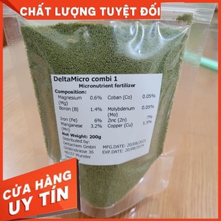 Cốm vi lượng phức hữu cơ nhập khẩu Đức. Delta Micro Combi 1 gói  200gr siêu lớn siêu tiết kiệm cho nhà vườn