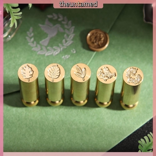 Con dấu dạng trụ đóng tem sáp làm đồ thủ công Vintage DIY dành cho sổ tay nhật ký album ảnh