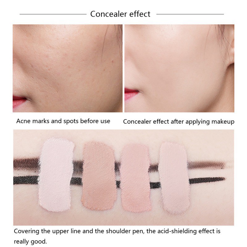 [Hàng mới về] Kem che khuyết điểm giấu đi các quầng thâm và đốm do mụn | BigBuy360 - bigbuy360.vn