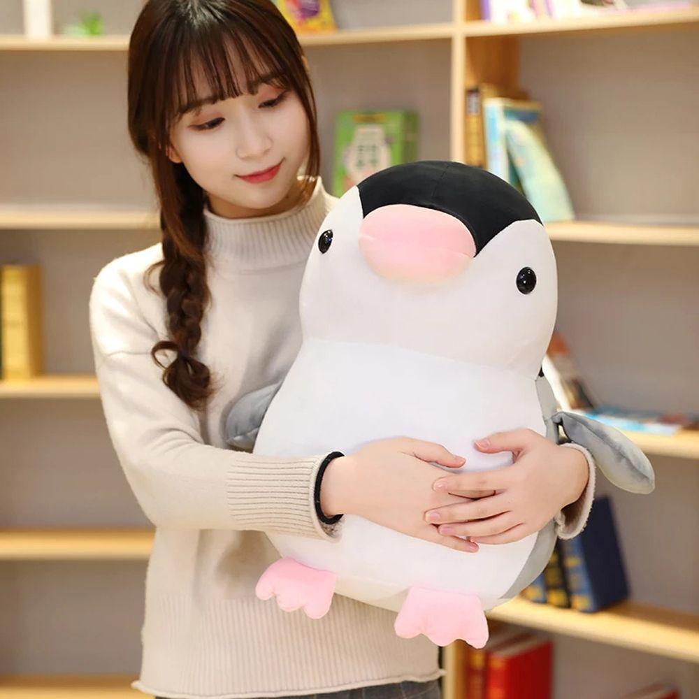 LILYES Chim Cánh Cụt Nhồi Bông Mềm Mại Xinh Xắn