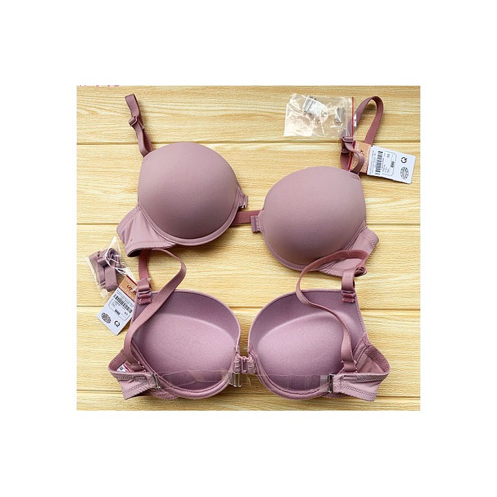 ÁO LÓT LOVELY TRƠN CÀI TRƯỚC SIÊU NÂNG ĐẨY KÈM DÂY LƯNG TRONG - AL443