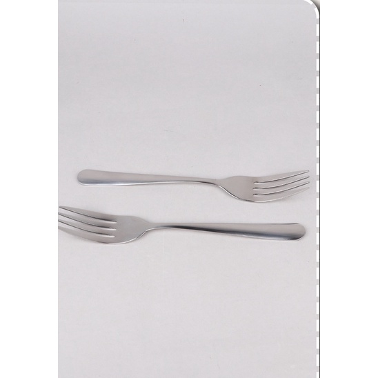 Nĩa inox cán trơn dày sáng bóng cao cấp