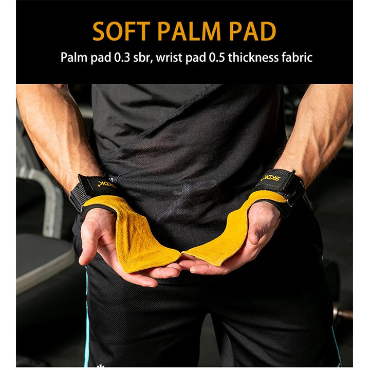 Găng tay lifting straps hở mu nâng đẩy tạ J45