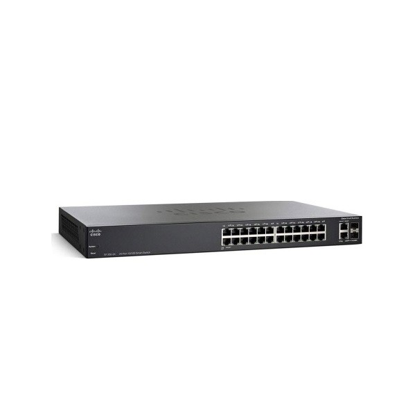 Cisco SF250-24P-K9-EU 24-Port 10/100 PoE Smart Switch