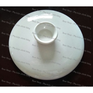 Phụ kiện nồi hầm chậm bear 1.8l mã ddz-b18h1 - nắp thố sứ 1.8l