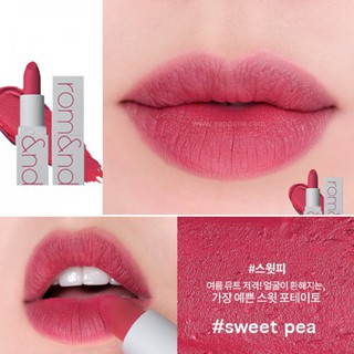 [New][Shell Beach Nude Collection] Son thỏi lì Romand New Zero Matte Lipstick 3g