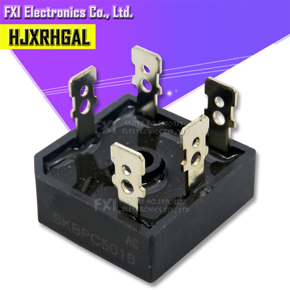 1 Cầu Chỉnh Lưu SKBPC5016 DIP 50A 1600V KBPC5016