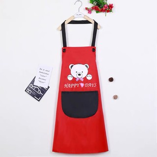 ⚡HÀNG MỚI VỀ⚡ Tạp dề nấu bếp hình gấu dễ thương chống thấm nước 88210