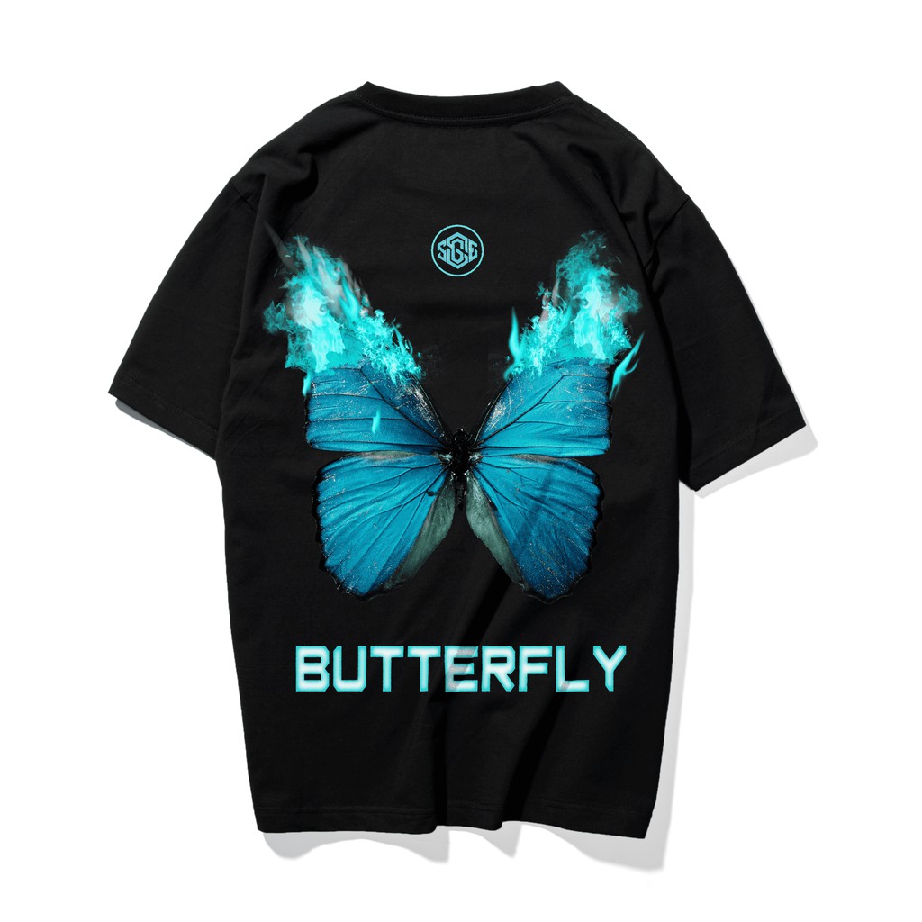 Áo thun bướm tay lỡ form rộng streetwear SGES unisex nam nữ | BigBuy360 - bigbuy360.vn