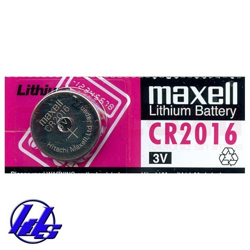 Pin CR2016 Maxell lithium 3V (Pin CMOS) Vỉ 1 viên - Made in Japan