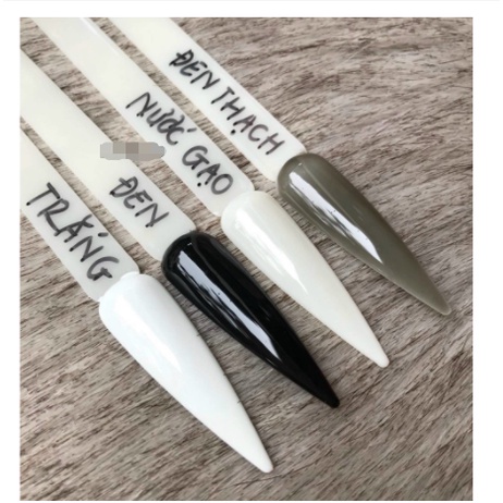 Bộ dung dịch AS , Base , Top , Top Lì chai đen or đỏ nhé ạ