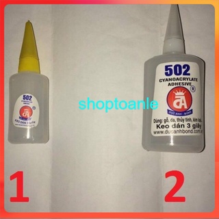 Keo 502 loại 100g và 50g