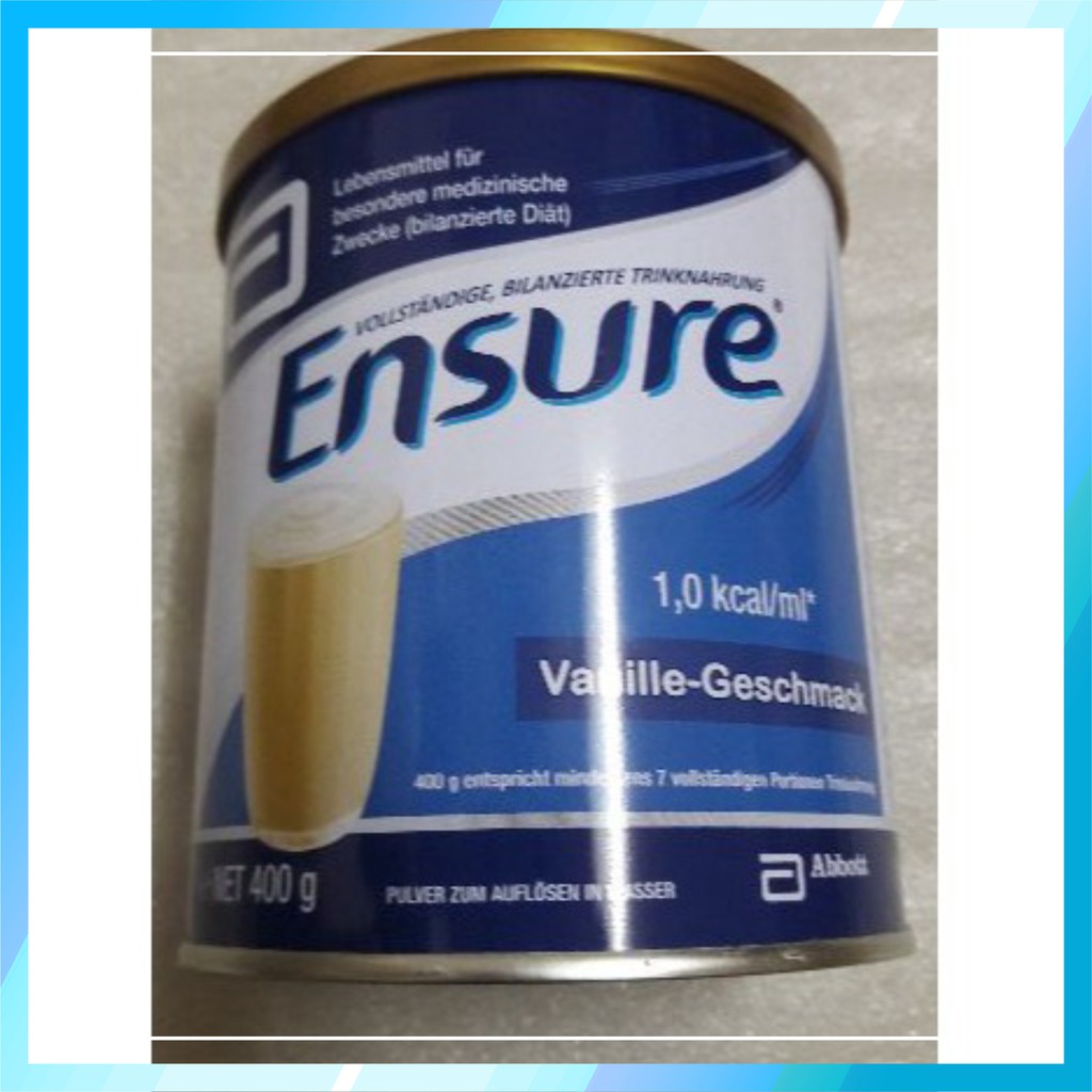 Sữa Ensure Đức 400g Hương Vanilla